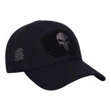 Gorro Jockey Logo Calavera Táctica Militar Airsof