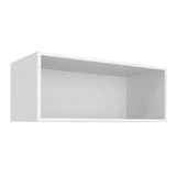 Nicho Retangular Branco Grande 90x26x20 Branco Com Fundo