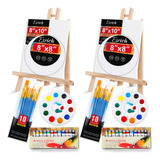 Kit De Pintura Acrílica Profesional Con 52 Piezas Completo