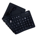 Teclado Español Plegable De 105 Teclas De Silicona