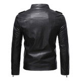 Chaqueta Polar B Leather Plus Para Hombre, Chaqueta De Moto,