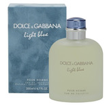 Perfume Light Blue Dolce & Gabbana 200ml Caballero Original