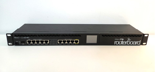 Router Mikrotik Routerboard Rb2011uias-rm Negro 100v/240v