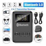 2x Receptor Transmissor Bluetooth 5.0 Rca Aux Coaxia Óptica
