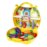 Valijita Picnic Didática C/frutas De Juguete Zippy Toys