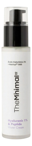 Crema Hidratante Hialurónico 1% The Minimal Co 50gr Skincare Momento De Aplicación Día/noche Tipo De Piel Todo Tipo De Piel