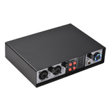 Interfaz De Audio Sound Dj Power Card Phantom Track Supply 4