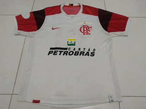 Camisa Flamengo Oficial Branca Nike #10 