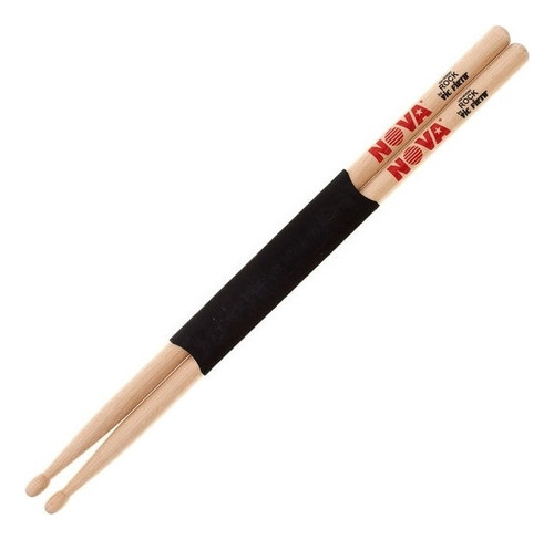 Baqueta Vic Firth Nova Rock Stick Ponta De Madeira - Usa