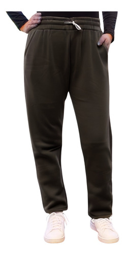 Pantalón Buzo Mujer. Jogger Invierno Forro Polar. Oferta. Om