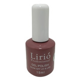 Esmalte Em Gel Uv Led Lirió 15ml Cor Nude Envio Imediato