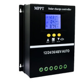 Mppt Controlador Carga Solar 100a 12 48v Uso P Bateria 800a