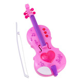 Mini Violín Eléctrico De 4 Cuerdas Para Niños, Regalo De