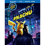 Blu Ray Pokemon Detective Pikachu Dvd Original 