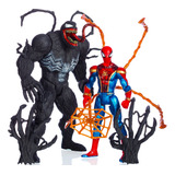 Spiderman Venom Figura Articulada Marvel Juguete Muñeco