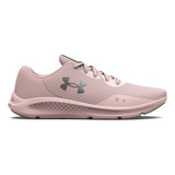 Zapatilla Run Ua Charged Pursuit 3 Metallic Mujer Rosa