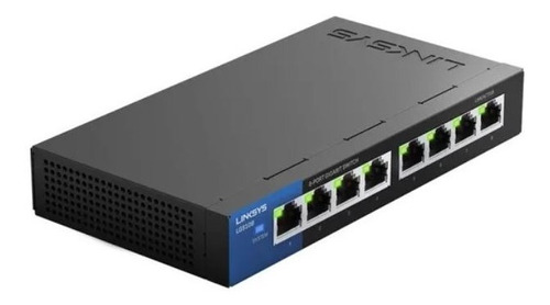 Switch Linksys Lgs108 Escritorio 8 Puertos Ethernet Gigabit