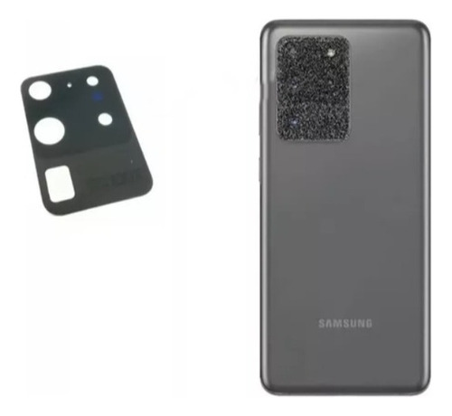 Samsung S20 Ultra Mica De Reemplazo Cámara Trasera Adhesivo