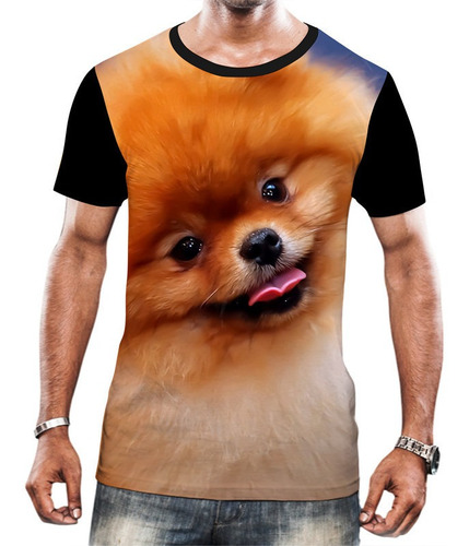 Camisa Camiseta Cachorros De Raça Lulu Da Pomerânia Fofo 10
