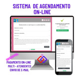 Sistema De Agendamento On-line - Multi Atendentes - Serviços