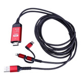 Cable Android A Hdmi 3 En 1 Para iPad iPhone Android