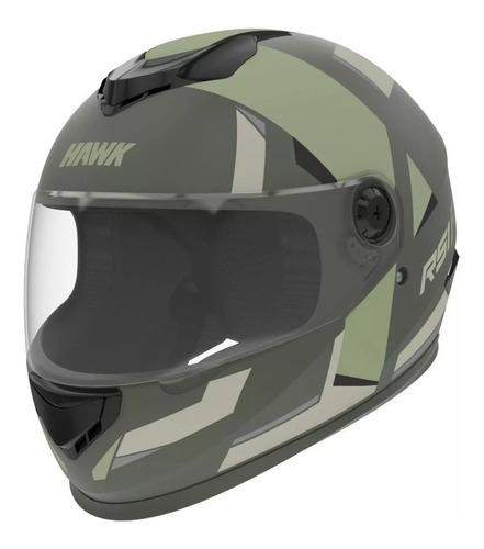 Casco Integral Hawk Rs1f Con Graficas - Rpm