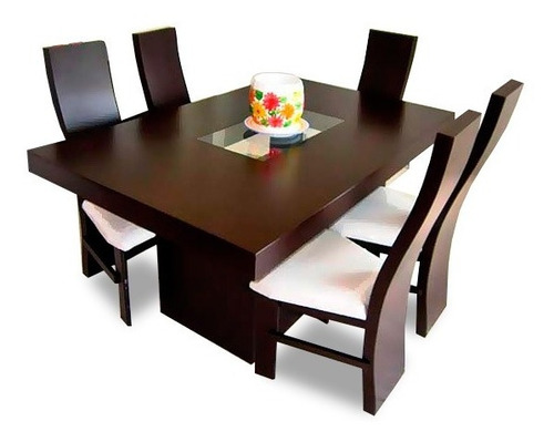 Comedor Minimalista Mod Australia 6 Sillas Moderno