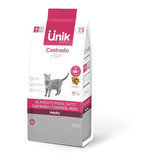 Alimento Unik Light Gatos Adulto Castrado Control Peso 7.5kg