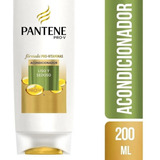 Acondicionador Pantene Pro-v. Liso Sedoso X 200ml Pack X 12