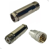 Kit Cabo Conector Uhf Femea Cabo Coaxial Rg213 E Conect Km16