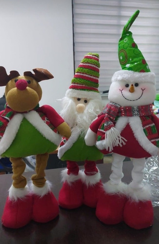 Peluches Patas Largas Navidad Decoracion