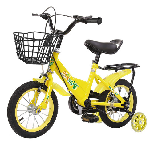 Bicicleta Infantil De 18 Pulgadas Con Ruedas Auxiliares M234