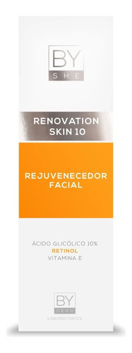 By She Renovation Skin 10 Rejuvenecedor Facial 30g Antiedad Tipo De Piel Sensible