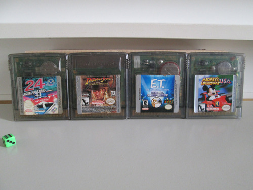 4 Jogos De Game Boy Color (originais)