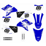 Kit Adesivo Moto Cross Trilha Yamaha Ttr 230 Ttr230 Laminado
