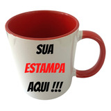 Caneca Com Sua Estampa 325ml Personalizada Colorida