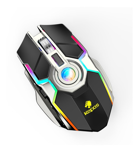 Mouse Gamer Kepos 7 Botones Recargable