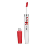 Labial Maybelline Super Impact Superstay Color Steady Red-y