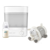 Pack Esterilizador Eléctrico Manta Oveja Y Mamadera 260ml