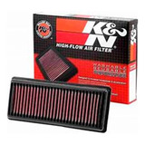 Filtro De Aire K&n Alto Flujo Bajaj Pulsar Ns 200 Lavable