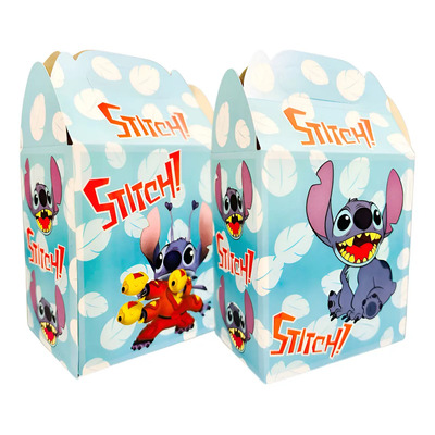 Cajas Para Dulceros De Lilo & Stiich Articulos Fiesta Azul