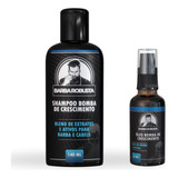 Kit Para Barba - Shampoo Bomba + Óleo - Barba Robusta