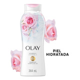 Jabón Líquido Olay Aroma Rose Water  364 Ml