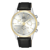 Reloj Para Hombre Q&q Superior C24a-011py Negro