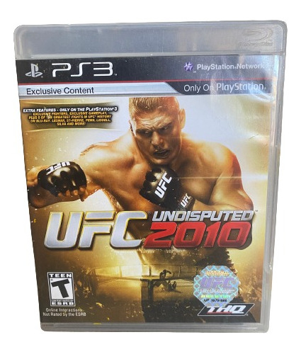 Juego Ufc Undisputed 2010 - Ps3 Original