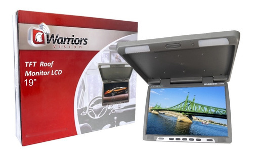 Monitor Pantalla De Techo 19 Pulgadas Warriors Cl-198av