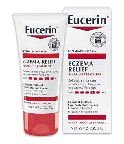 Eucerin Eczema Relief Crema Para Aliviar Eccema 57g.