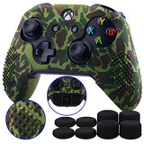 Funda Para Mando Xbox One/s/x Y Empuñaduras, 9cdeer, Verde O