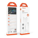 Cable Usb A 3-1 (micro, Tipo-c, iPhone) Wopow Wx05 3a Blanco