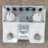 Pedal Mooer Trecho Pro Reverb E Delay Usado 